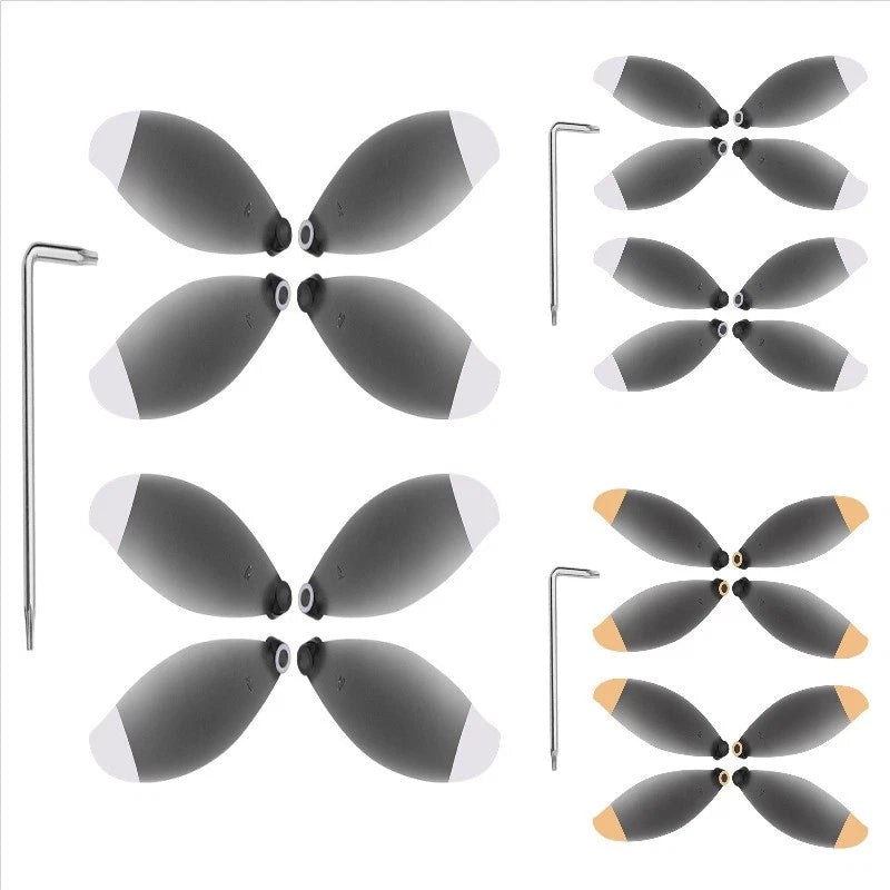 8Pcs Lightweight Propellers CCW CW Props with Wrench for Parrot Anafi Drone B