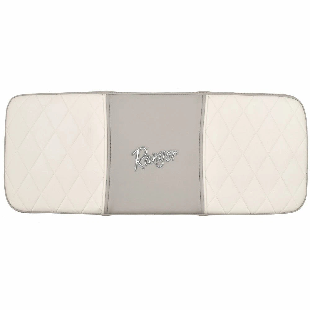 Ranger Boat Station Backrest Cushion 730672H.11 - Bay Gray White