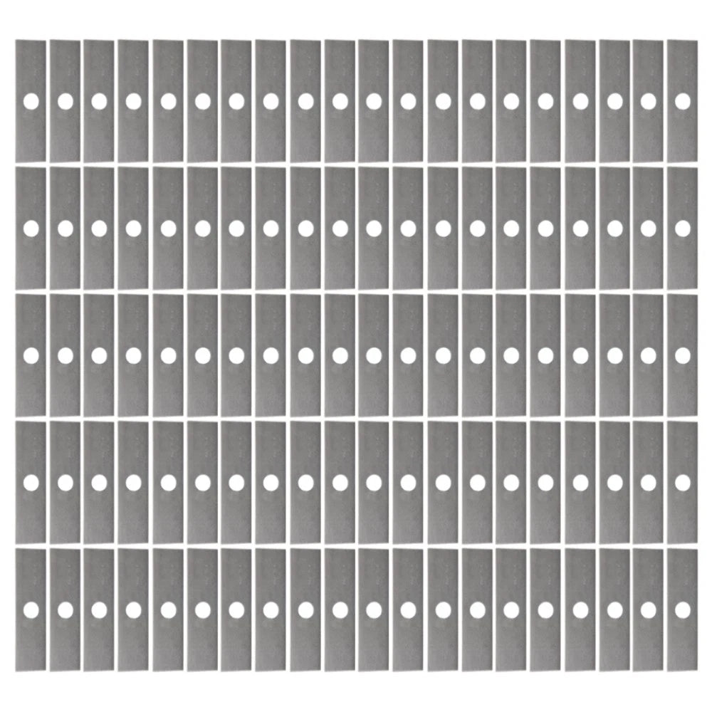 100 Pack: Edger Blade Fits Red Max Replaces 6367-15110-Not HeatTreated