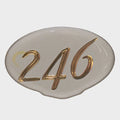 Cobalt Boat Raised Emblem Decal 490855 - 246 Sticker Silver Gold