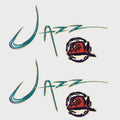 Bayliner Boat Model Decals - Jazz Teal Purple Pink Vinyl (pair)