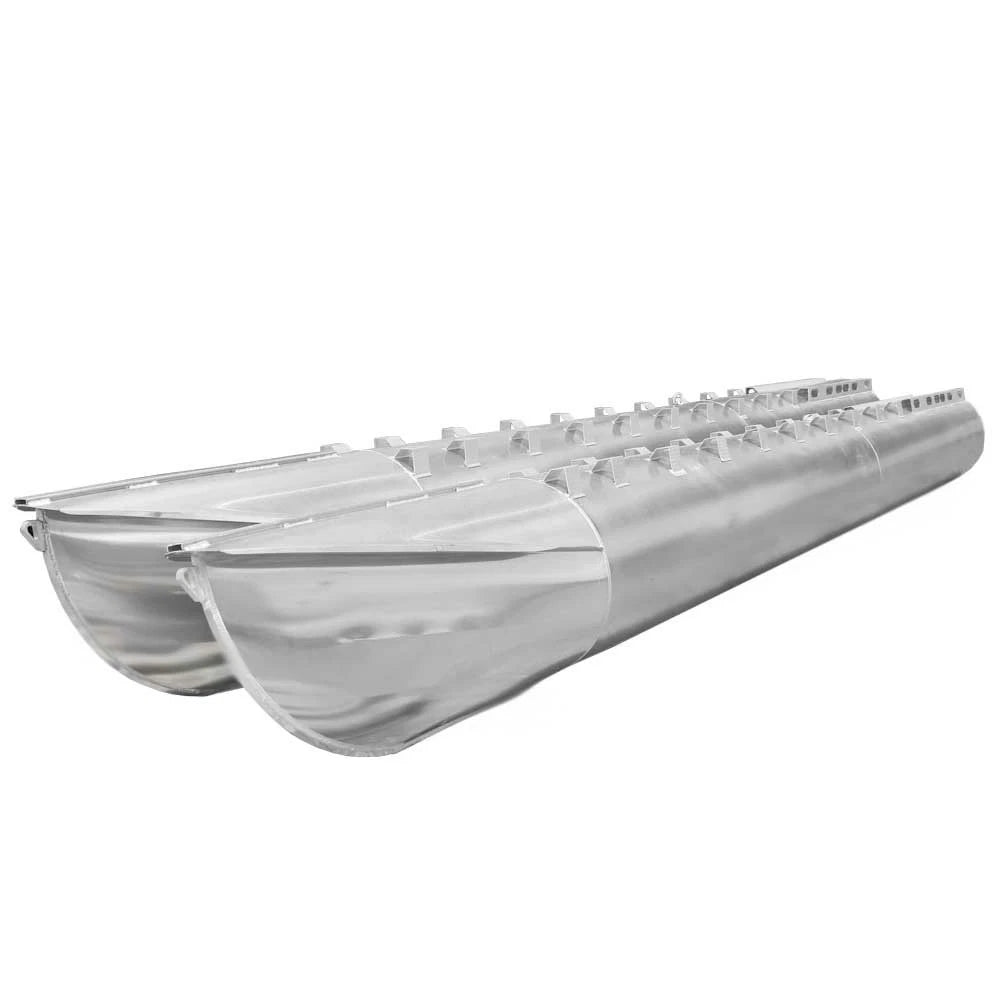 Pontoon Log Boat Float Tubes - 21 FT X 25 Inch with O Strakes (pair - Dent)