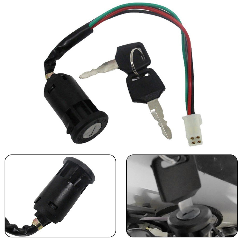 Switch Kit with Keys Suitable for ATVs and for Quads Up to 250 Cc Models