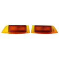 Amber & Red LED Cab Warning Light Kit Fits Case IH Tractors- (pkg. of 2)