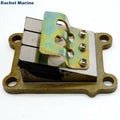 6E0-13610-00 REED VALVE Assembly for Yamaha Parsun Hidea 4HP 5HP Outboard Engine