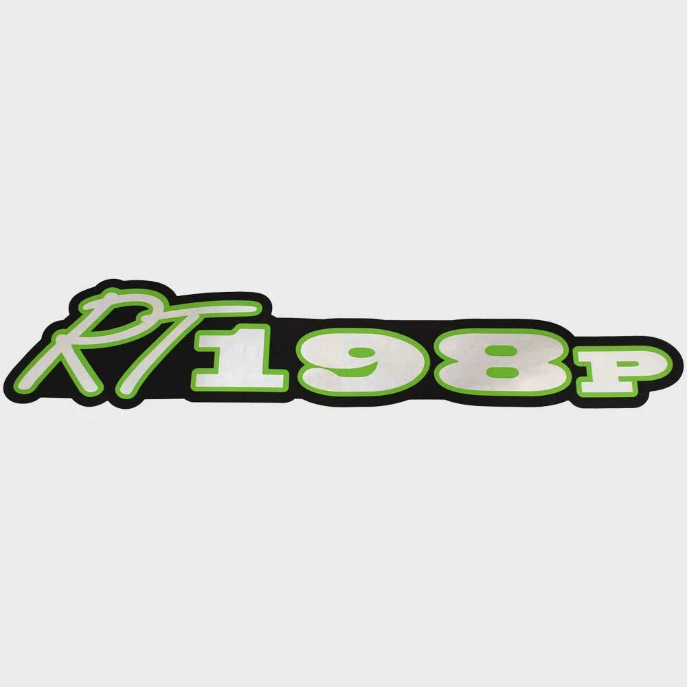 Ranger Boat Model RT198P Decal 322064 - Black Green Silver Sticker