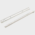 Boat Side Mount Drawer Slides - White 17 3/4 Inch White (set of 2)