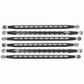 MODQUAD Rear Radius Rods Recut Black for ATV/UTV 1 1/4" Hex Aluminum