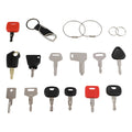 13PCS Ignition Key Set for Heavy for Construction Equipment Tractors Excavators