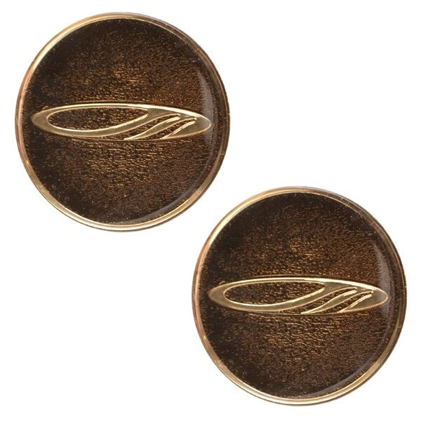 Maxum Boat Raised Decals 17093 - Trailer Wheel Cap Logo Sticker (pair)