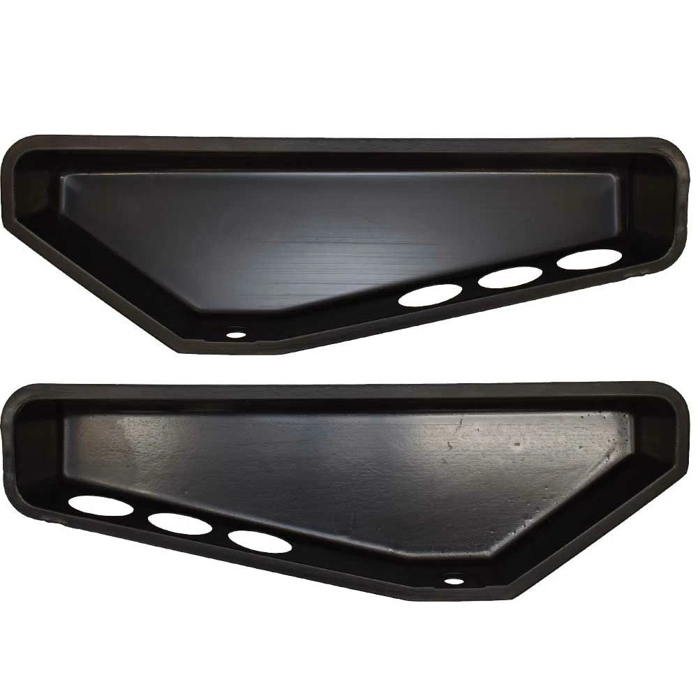 Aviara Boat Collector Boxes - AV40 38 1/2 Inch Black (set of 2)