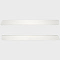 Ranger Boat Aft Coaming Cushions 730926.5 - 2510 Bay White (PORT/STBD)