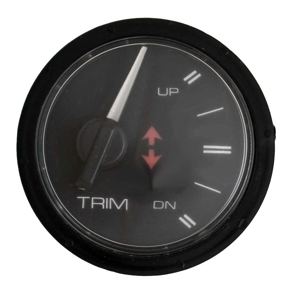 Faria Boat Trim Gauge GP7263A - 2 Inch Black Mercury
