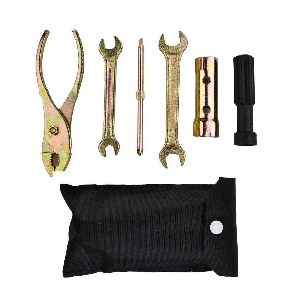 Motorcycle Tool Wrench 8-10 12-14 Sleeve Screwdriver Storage Bag