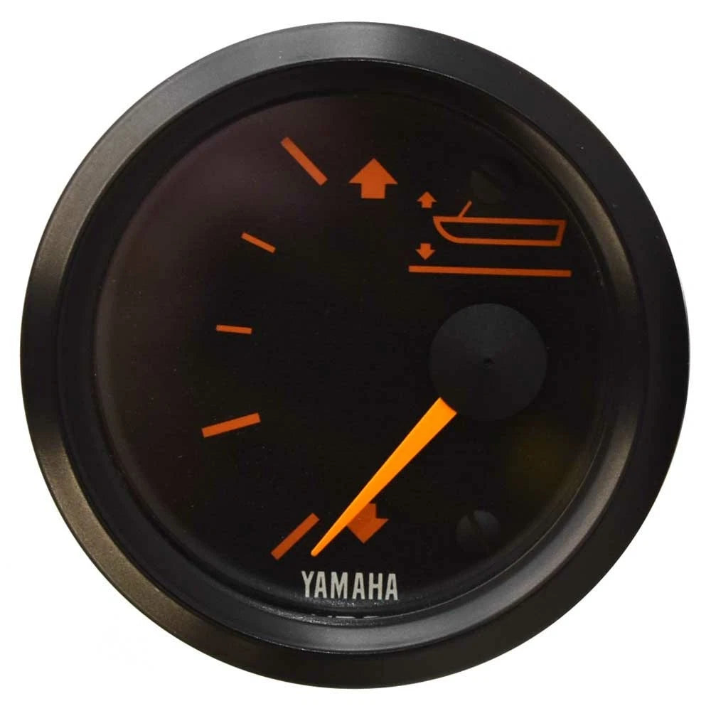 Yamaha Boat Trim Gauge VD0-TRIME-ST-0 0 - 2 Inch Black