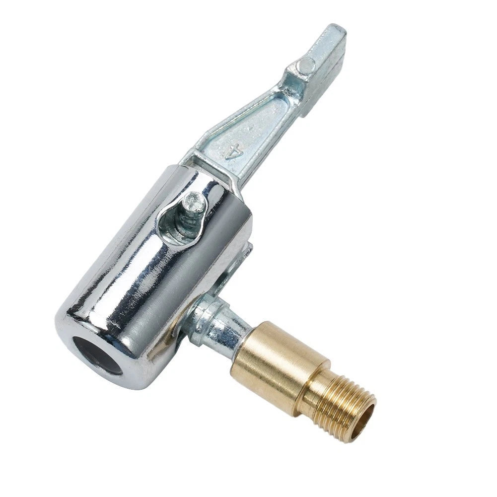 Convenient Valve Clip Connector for Easy Tire Inflation on Trucks and Campers