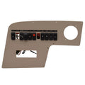 Regal Boat Rocker Switch Dash Panel 956763 - Aluminum Taupe