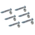 (pack of 6) Shear Pin Bolt & Nut for John Deere Snowblower 1128DDE 1128DE PC2520