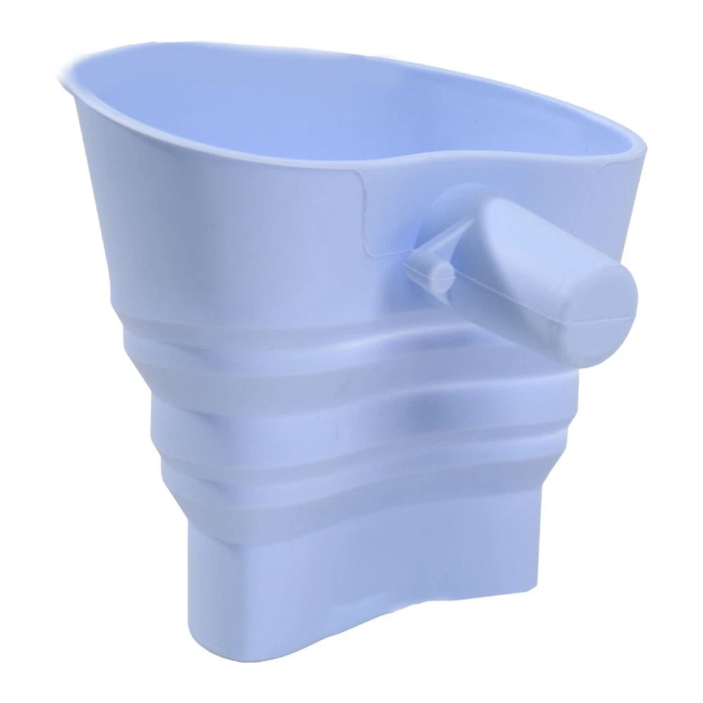 Foldable Silicone Flour Funnel for Mixer Easy Pouring and Mess Baking Tool