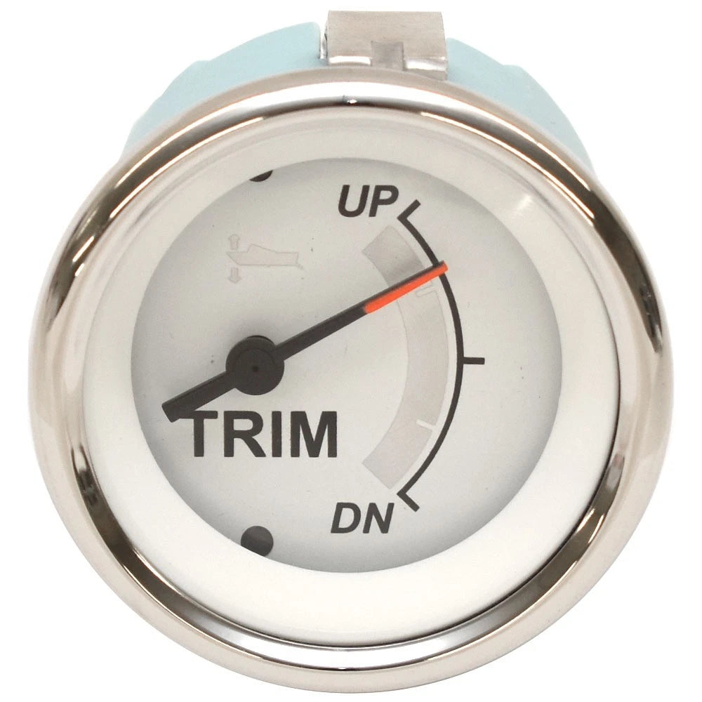 VeeThree Boat Trim Gauge 782030PDFB - Mercury Yamaha 2 Inch