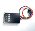 Paneltronics INV-4916-009-B W, Multi Function Invincible Boat Switch Panel