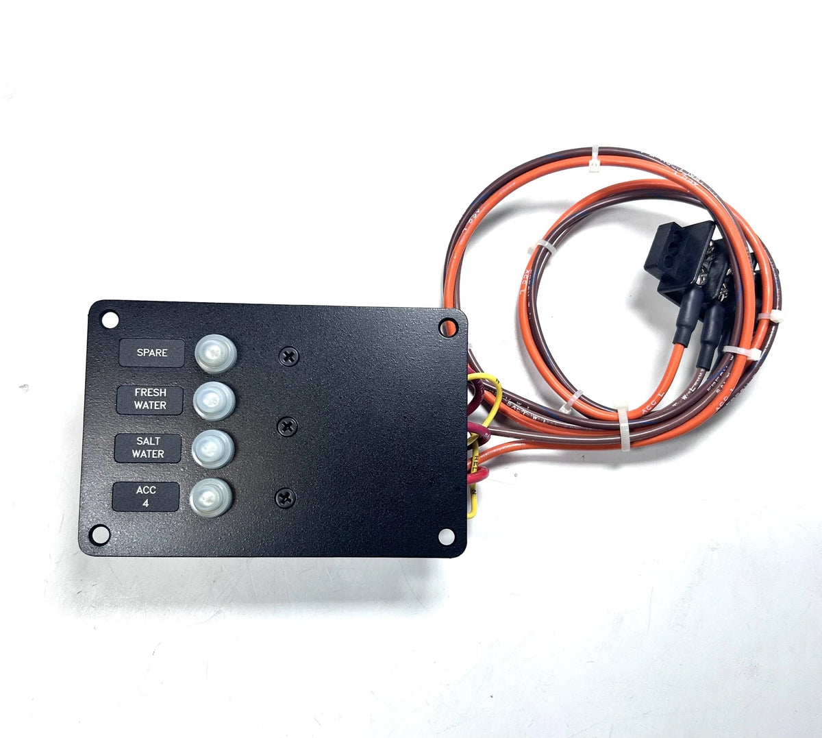 Paneltronics INV-4916-009-B W, Multi Function Invincible Boat Switch Panel