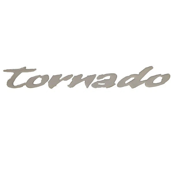 Ski Centurion Boat Decals - Tornado Silver Vinyl 15 1/2 Inch