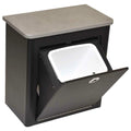 Barletta Pontoon Boat Table Top 110375 - with Trash Can Faux Granite