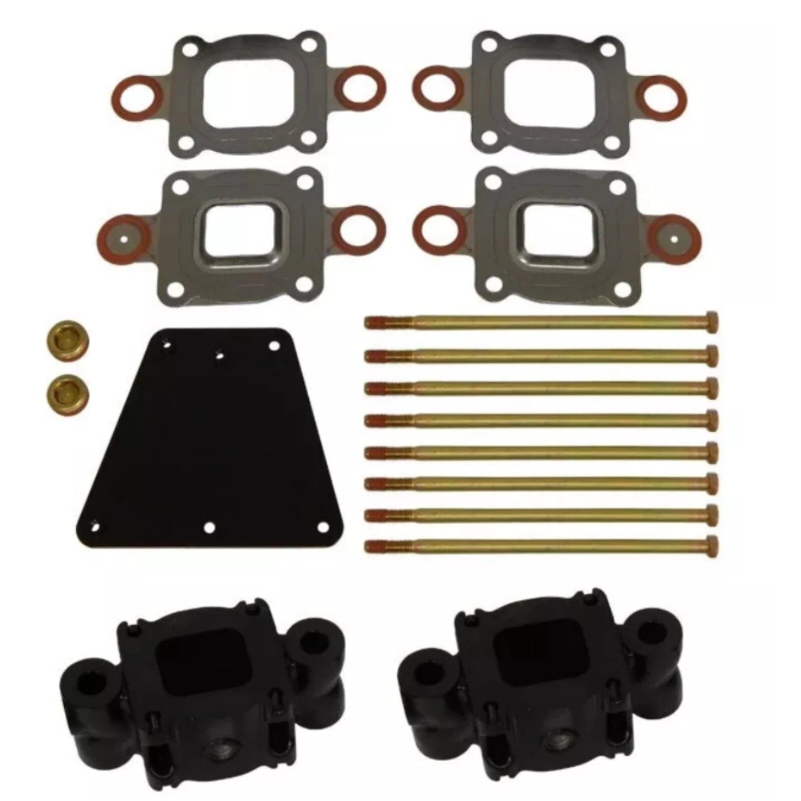 Exhaust Riser Kit 3" for Mercruiser 4.3L 5.0L 5.7L 6.2L 864929A3 864929A1