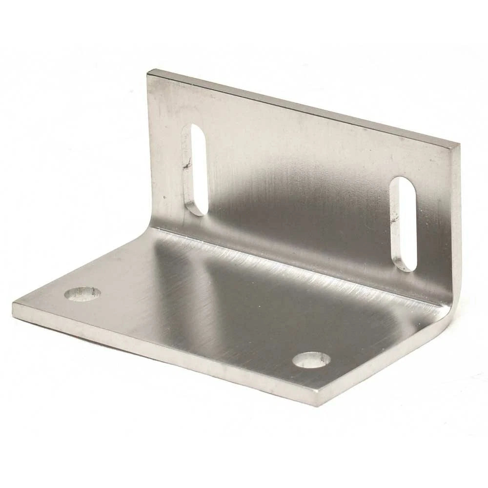 Aviara Boat Angle Slotted Bracket 53-0177C - Aluminum