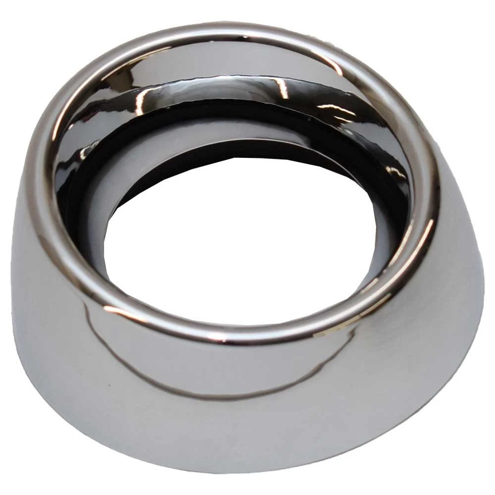VeeThree Boat Eyebrow Gauge Bezel 69268K - 1 3/4 Inch Silver