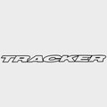 Tracker Boat Decal Sticker 185339 - Black 10 1/8 X 5/8 Inch