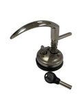 Marine Town 0407843, Face 2 9/16" Locking Privacy Door Compression Latch with Key