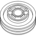 AR58176 Fits John Deere Tractor Crankshaft Dampener Pulley 4000 4020