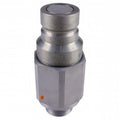 KV0631-77240 Hydraulic Breakaway Coupler, Male Fits Kubota