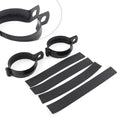 1 Pair Motorcycle Metal Front Fork Clamp Turn Signal Light Mount Bracket Holder