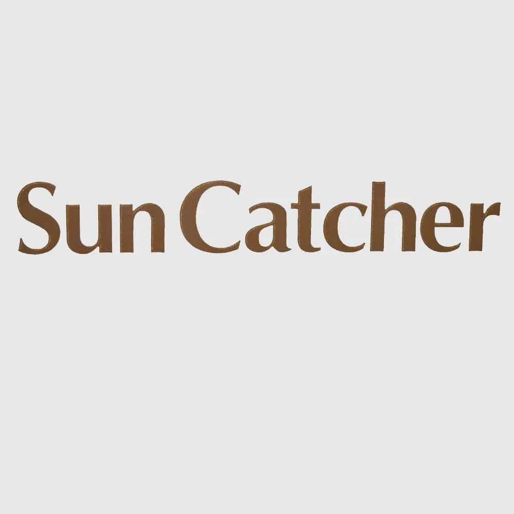 SunCatcher Pontoon Boat Decal 73404827 - Bronze Logo Sticker