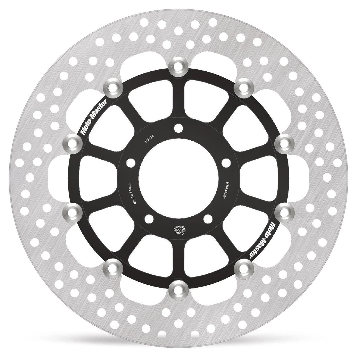 Moto Master Front Brake Disc Halo for Ducati Hypermotard 1100 EVO SP 2010-2012