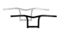 Burly Brand the Sid Bar 8in - Black for Harley Davidson Dyna 2006-2009