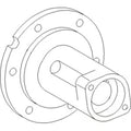 H215595 Hub, Pulley; Unloader Drive
