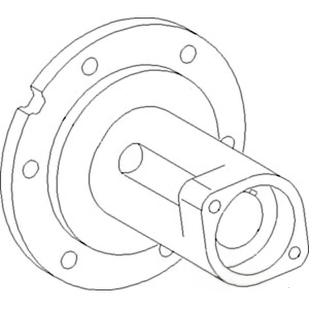 H215595 Hub, Pulley; Unloader Drive