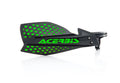 ACERBIS Ultimate X Handguard Black/Green for Offroad Motorcycles 22-28mm