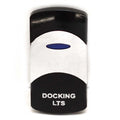 Sigma Boat Rocker Switch Cover - Docking Lights Black Silver
