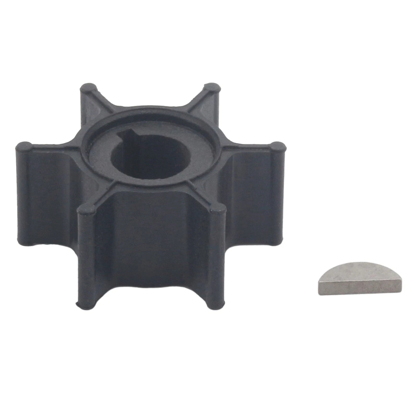 Outboard Water Pump Impeller & Key for Mercury 2 Stroke 6 8 HP Engine 47-11590M