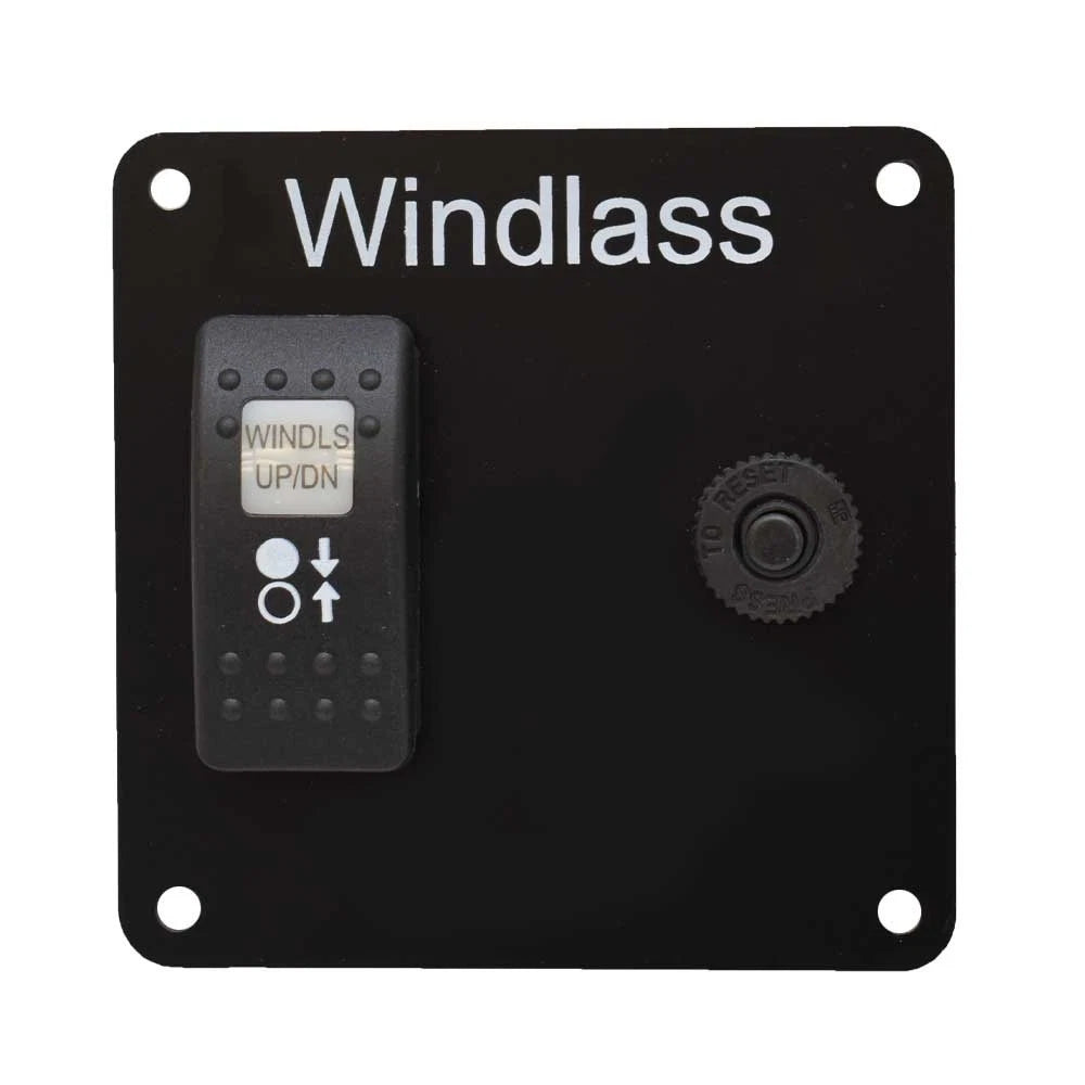 Rinker Boat Switch Panel 223070 - Momentary Windlass with 5 Amp Breaker