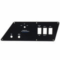 Bass CAT Boat Blank Switch Panel - Striped 13 1/8 X 4 3/8 Inch