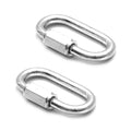 Seasense Boat Anchor Dock Quick Links - 3/16 Inch Zinc (pair)