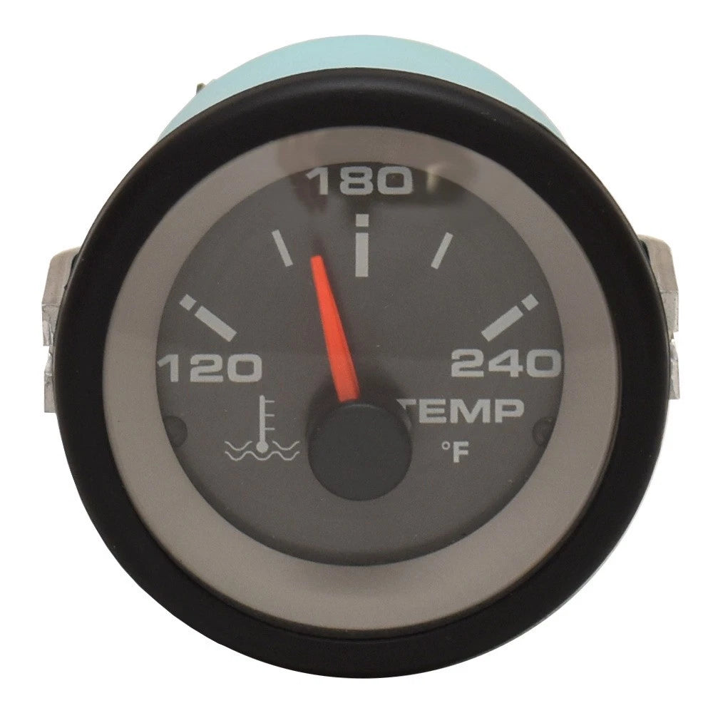 Teleflex Boat Water Temperature Gauge 70157F - 2 Inch Tahoe