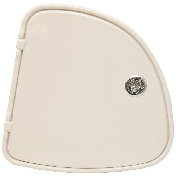 SSI Custom Plastics Boat Deck Hatch - Angled Access 19 1/4 X 19 Inch