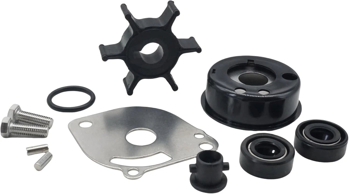 Water Pump Impeller Kit Yamaha 2HP 2 Str Outboard 2B 6A1-W0078-01 6GD-W0078-00